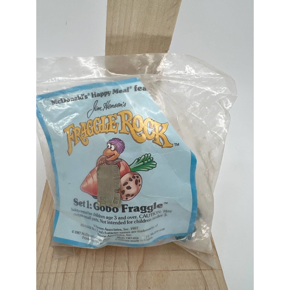 Vintage 1988 McDonalds Disney Fraggle Rock Gobo Happy Meal Toy